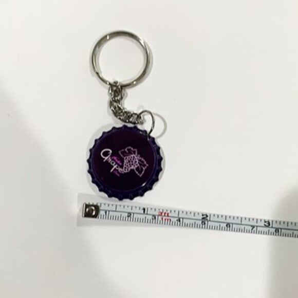 Fallout 4 Nuka Cola Grape Cap Keychain - 3.5inch Gaming Keychain - Picture 6 of 7